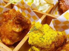 镇店双宝之一网红九宫格炸鸡-chicken plus韩国炸鸡(城阳店)