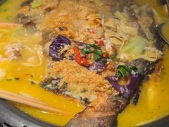 -探鱼·鲜青椒爽麻烤鱼(北京路天河城店)