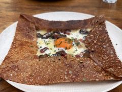 鸡蛋蘑菇熏肉荞麦可丽饼-RAC BAR(安福路店)