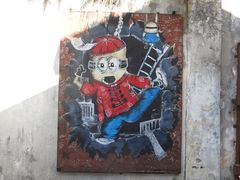 -槟城街头艺术街区