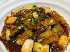 砂锅蹄筋焗海参-船歌·鱼水饺青岛菜(金狮广场店)