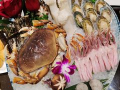 海鲜拼盘-金陵饭店 56F 家·海鲜火锅餐厅