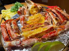 海胆酱焗蟹腿-綱元·海鲜豆捞(明州里店)