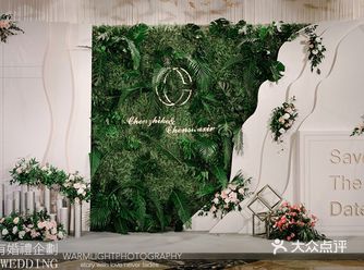 深圳婚礼｜把小清新发挥到极致的白绿婚礼