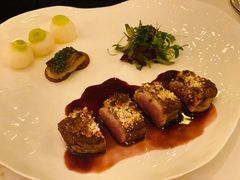 香烤鸭胸配法国杏仁糖-Jean Georges