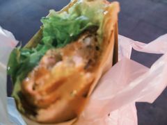 爆浆炸蛋-小红车炸蛋葱油饼