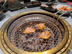 烤鸡翅中-花时·炭火烧肉(东百中心A馆店)