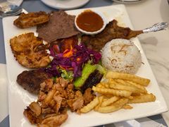 宫廷烤肉拼盘-伊斯坦布尔土耳其清真咖啡餐厅