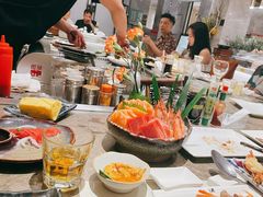 自助取餐区-大渔铁板烧(花园道店)