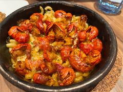 芝士拉丝焗小龙虾单份装-必胜客(城西银泰店)