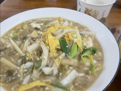 糟肉竹笋炒年糕-老袁炒年糕(富豪路店)
