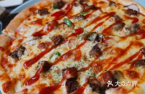 West Unit Steak Pizza