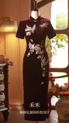 -禾米旗袍妈妈装礼服定制(嘉业国贸店)