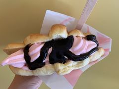 草莓牛奶味心冻角-麦当劳(温州人民路店)