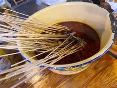 -拈签一笑黄牛肉辣卤串串