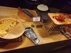 榴莲披萨-芭菲盛宴·环球美食(北城国际店)