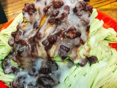 抹茶红豆绵绵冰-二姐刨冰