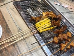 -胖姐活羊烧烤家乡菜(刘家桥店)
