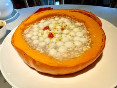 南瓜酒酿小圆子-玫瑰厅上海菜(兴国路店)