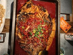 -探鱼·鲜青椒爽麻烤鱼(中天广场店)