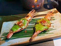 大红虾焗青酱-花潮料理艺食馆(成都万象城店)