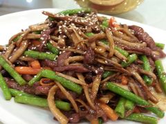 茶树菇炒牛柳-海晖酒楼·顺德鱼生(荣华店)