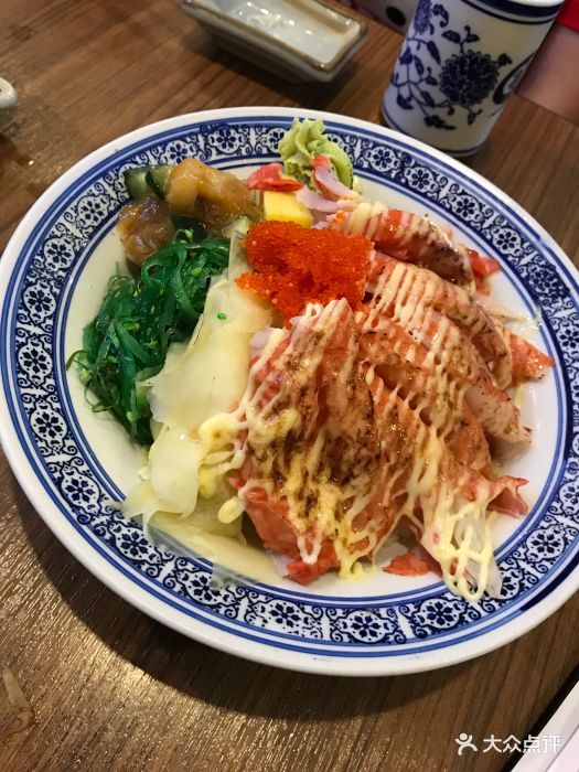 渔鲜生丼屋(西城都荟店)北海道蟹棒盖饭图片