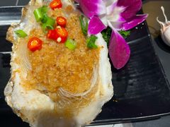 烤蒜蓉粉丝生蚝-鸭绿江海鲜烧烤大排档(杏林街店)