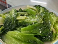 蒜蓉炒小白菜-双月饭店·20年老字号(新村店)