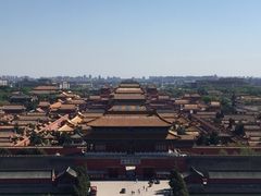远眺故宫-景山公园