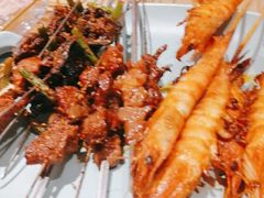 -街角等你.大连海鲜烧烤.经典铁板海鲜串(西安路店)