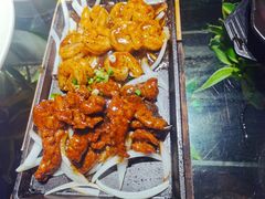 黑椒铁板牛柳虾仁-小巷餐厅(五大街店)
