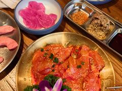 -明洞阿姨·韩式酱蟹烤肉·创意料理(三元桥店)