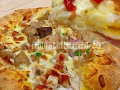 黑松露风味菌菇鸡肉比萨-达美乐比萨(天竺店)