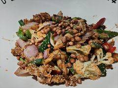 小脸大碗牛蛙干拌面-友达面馆(广州总店)