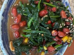 果仁菠菜-金谷园饺子馆(北邮总店)