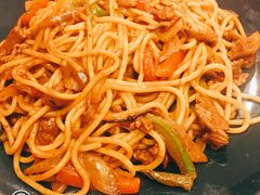 黑椒牛柳炒意大利面条-彼德西餐厅(凯德广场新南店)