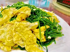 沙葱炒鸡蛋-壹阁胡羊焖饼(特色小吃街店)