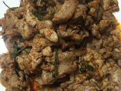 辣炒颈背肉-老刘私厨猪脚饭