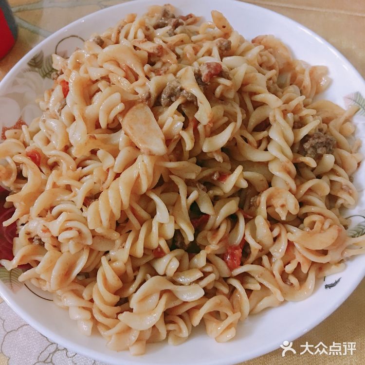 狗娃番茄牛肉意面～减脂期的健康饮食