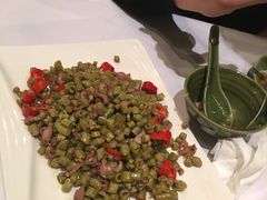 酸豆角炒鸡胗-果园