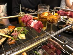 -長壹旋转烤吧 农家鸡火锅