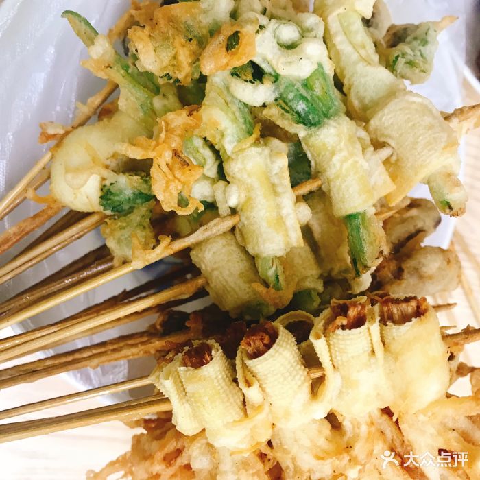 清真伊爽斋炸串菜卷图片 - 第2张