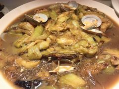 茄子炖蚬子-日丰园海肠水饺·老字号大连海鲜(和平广场店)