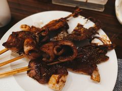 烤鱿鱼-北京希尔顿逸林酒店-逸轩西餐厅-自助餐厅