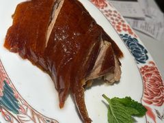 现场片皮鸭-在前门·烤鸭北京菜(五月花广场店)