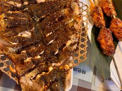 烤虹鳟特写-北京水岸山吧度假村(雁栖镇店)