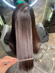 -INS羽毛接发·巴黎画染