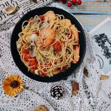 意粉党｜偏地中海风味の白葡萄酒海鲜烩意粉