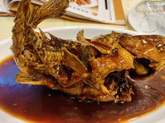 罾蹦鲤鱼-奥华餐厅·老张记(台基厂店)